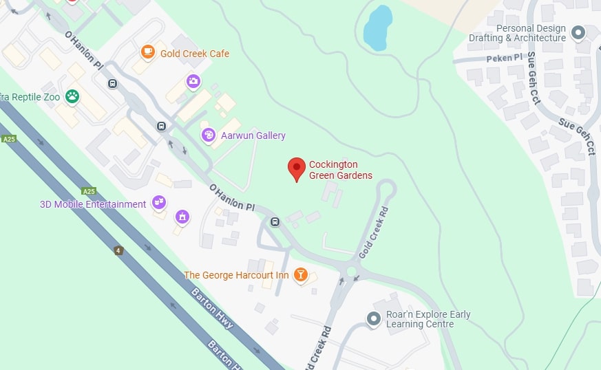 cockington-green-gardens-map