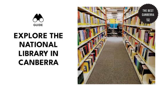 Get lost in books at the National Library of Australia